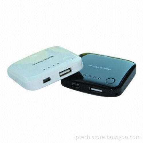 2013 Hot Sale, 2,000mAh Emergency, Portable 5V Mobile Phone Charger, Easy to Carry